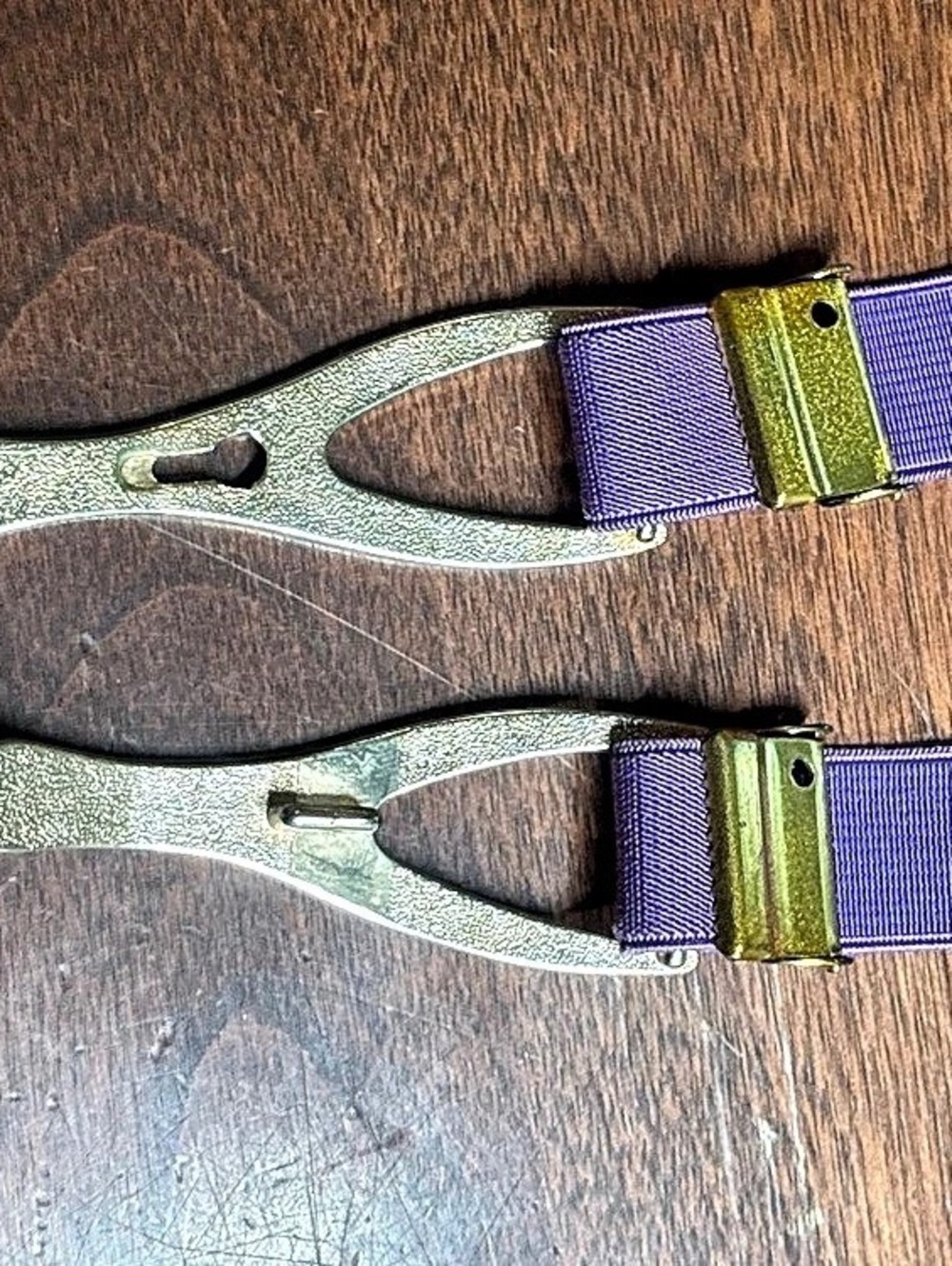 Purple Belt with Gold-Tone Buckle